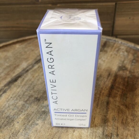 Active Argan TINTED OIL DROPS 1.0oz New In Box Sealed - Picture 2 of 6
